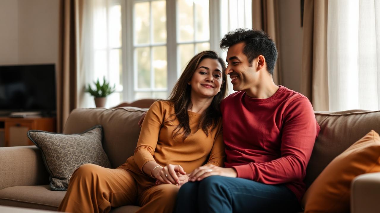 Pareja en unión libre en Colombia